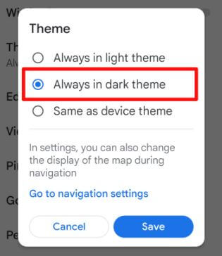 How to Turn On Google Maps Dark Mode on Android