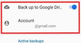 How to backup data on Android 9 Pie