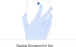 How to enable fingerprint swipe gesture on Pixel 3 Pie
