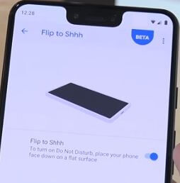 How to enable flip to Shhh on Pixel 3