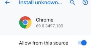 How to enable unknown sources on Pixel 3