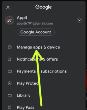 Manage apps and device settings to uninstall an apps on Android
