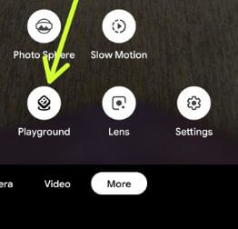 Use Pixel 3 camera Playground mode on older Pixel phone