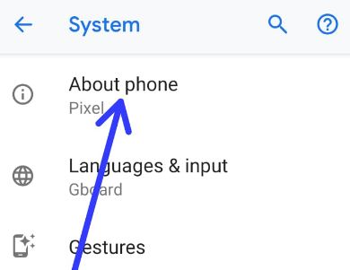 Put emergency information on lock screen in Google Pixel 3