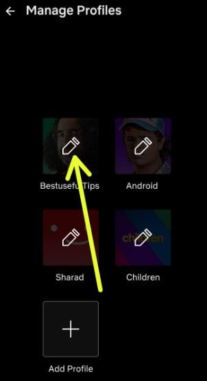 Change Netflix Profile Icon on Android or iPhone