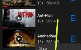 How to remove specific movie from Netflix download list
