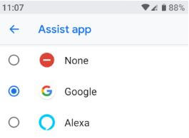 How to set Amazon Alexa as voice assistant on Android