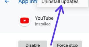 How to uninstall the app updates on Pixel 3