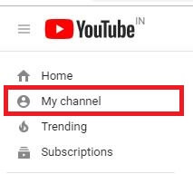Change YouTube channel category