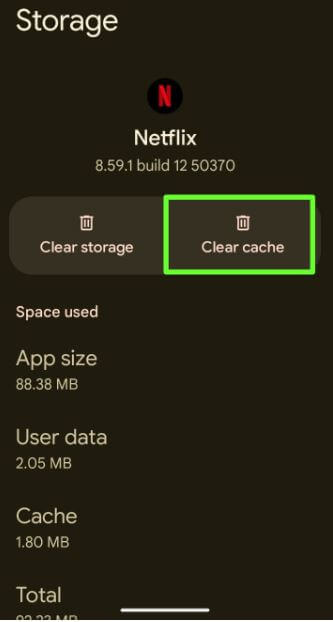 Clear App Cache to Fix Netflix Keeps Crashing on Android and iPhone