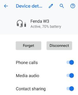 Make phone call using F&D Bluetooth speaker on android