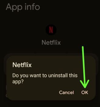 Uninstall and Reinstall the app to Fix Netflix Crashes on Android