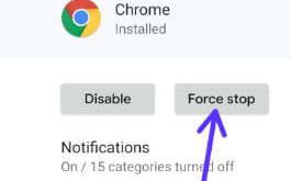 How to force stop apps on Android 9 Pie