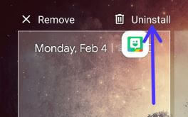 How to remove app on Pixel 3 Pie