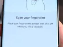 How to set up fingerprint on Samsung galaxy S10 Plus