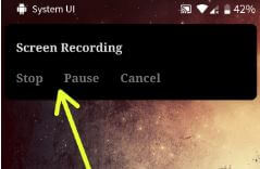 Android Q 10 screen recording