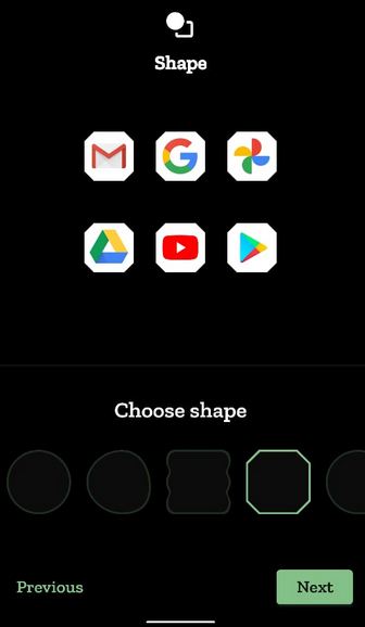 Change Icon Shape in Android 11 Home screen and App drawer