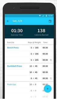 Exercise Tracker Android Wear Fitness App