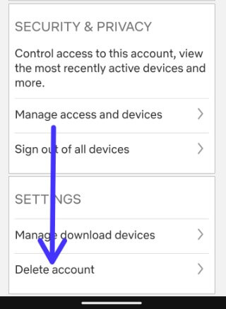 How to Cancel my Netflix Account Android devices