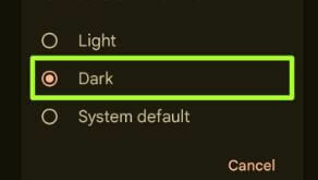 How to Turn Dark Mode On Google Contacts App