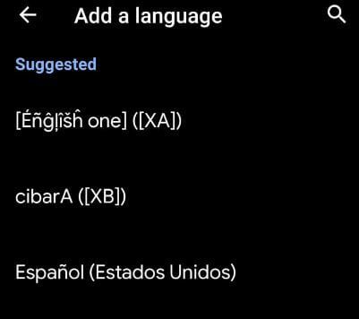 Change language on Pixel 3a and Pixel 3a XL