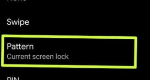 How to remove pattern lock on Android