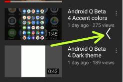 Android Q beta 4 back gesture
