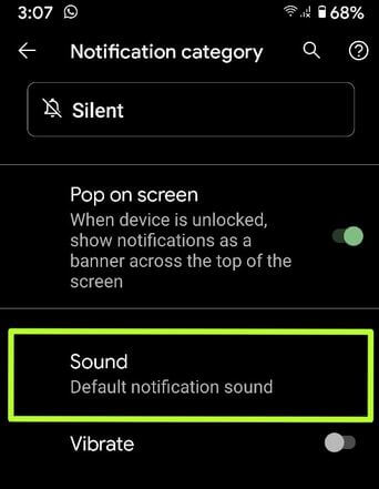 Change the notification sounds for individual apps on Google Pixel