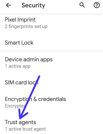 Disable Google smart lock on Pixel 2