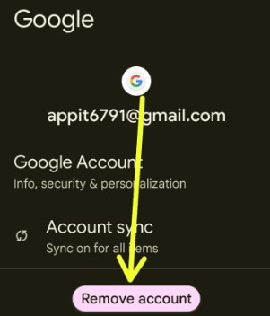 How to Delete Google Account from Phone