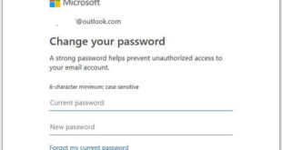 How to change administrator password in Windows 10