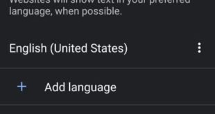How to change language in Google Chrome on Android