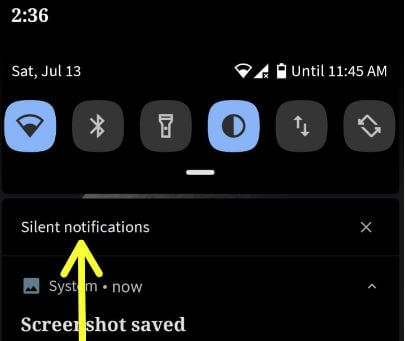 Android Q Beta 5 silent notifications