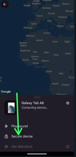 Find your lost Android device location using Find My Device Google