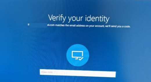 Forgot lock screen password in Windows 10 PC