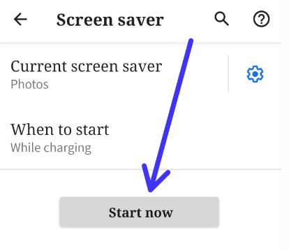 How to change screen saver in Pixel 2