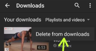 How to delete saved videos in YouTube on Android