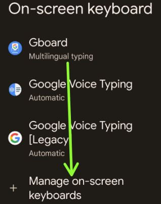 Manage on screen keyboard on WhatsApp Android