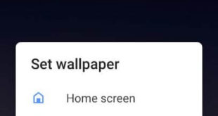 How to change lock screen wallpaper Android 10