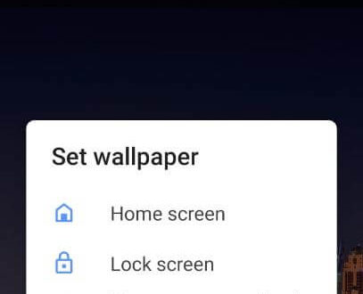 How to Change Lock Screen Wallpaper on Android 10 ...