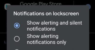 How to hide lock screen notifications android 10