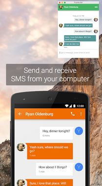 Pushbullet App To Transfer SMS on PC