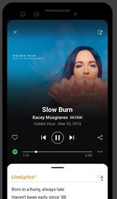 SoundHound Music Player Android App