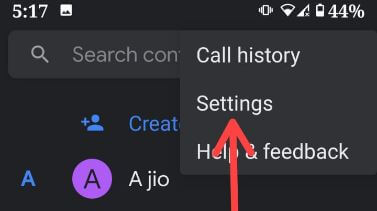 Bloquear texto no dispositivo Android 10