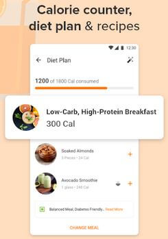 Calorie Counter and Home Workout App For Android