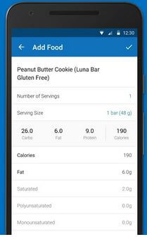 Calorie Counter app for Nutrition
