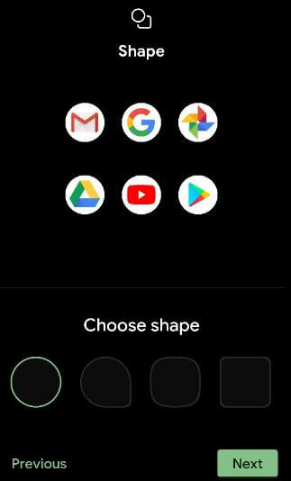 Change the Android 10 icon Shape