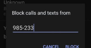 How to block incoming calls Android 10