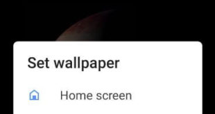 How to change lock screen and home screen wallpaper on Pixel 4 XL