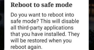 How to turn on safe mode on Android 10